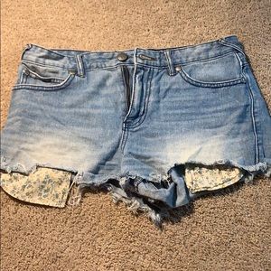Jean shorts